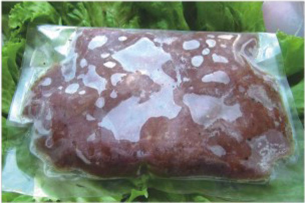 Meat vacuum packaging film